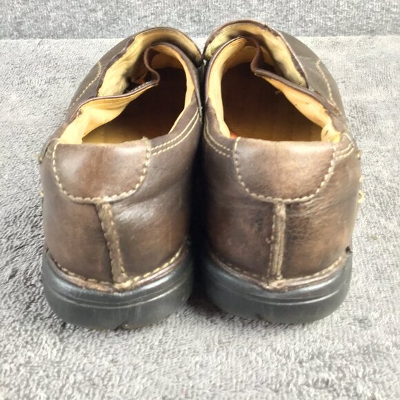 Clarks Un.Loop Brown Leather Unstructured Shoes 7 1/2 M - Picture 6 of 10